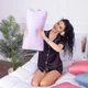 Подушка ортопедическая MirSon Стружка Memory №4201 Delicate satin 3820 Calypso Kiddy 50х29х8 см (2200006424161) - изображение 1