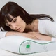 Подушка ортопедическая (стружка Memory) MirSon №4225 Green Nature Dorotea 58х40х10.5 см (2200006424406) - изображение 5