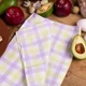 Полотенце вафельное Mirson №501 Waffle Salad cell 45х90 см (2200006739579) - изображение 3