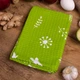 Полотенце вафельное Mirson №510 Waffle Green tropics 30х50 см (2200006723509) - изображение 1