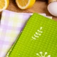 Набор вафельных полотенец Mirson №609 - Light green 2 шт 30х50 см (2200006737087) - изображение 2