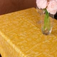 Скатерть MirSon Рогожа №201 Yellow Paste 130x220 см (2200006737711) - изображение 2