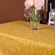 Скатерть MirSon Рогожа №201 Yellow Paste 130x220 см (2200006737711) - изображение 3