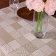 Скатерть MirSon Жаккард №301 Jacquard Olive 170x280 см (2200006739197) - изображение 2
