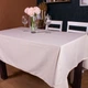 Скатерть MirSon Водонепроницаемая №403 Satin Waterproof Light Gray 140x260 см (2200006739517) - изображение 1