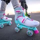 Роликові ковзани Neon Combo Skates Бірюзовий (Розмір 34-37) nt10t4 - зображення 4