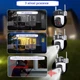 Вулична WiFi IPкамера Besder XM56 9Мп 3 об'єктиви Zoom 6-кратний IcSee - зображення 2
