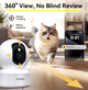 Беспроводная IP-камера Boykeep 2K K30 3MP поворотная 360 камера - изображение 5
