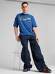 Футболка бавовняна довга чоловіча Puma F1 Graphic Tee 63013605 2XL Vivid Blue з принтом (4067983320590) - зображення 3