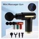 Массажер Портативный ручной перкуссионный Mini Massager Gun со встроенным экраном - изображение 2