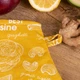 Перчатка-прихватка MirSon №201 Yellow paste рогожа/полупанама 27х17 см (2200006753827) - изображение 2