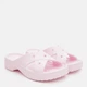 Женские шлепанцы для пляжа Crocs Cl Womens Cross Strap PkM 210840-6ZW 42-43 (W11) 27 см Pink Milk (198445122385) - изображение 3