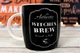 Чашка з принтом Witches brew готична чашка відьмине зілля безпечна для мікрохвильової - зображення 3