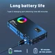 Накамерный LED осветитель MAMEN 70 RGB с аккумулятором 4000 mAh Черный - изображение 3