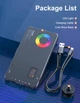 Накамерный LED осветитель MAMEN 70 RGB с аккумулятором 4000 mAh Черный - изображение 5