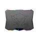 Подставка для ноутбука с охлаждением MEETION Gaming Cooling Pad CP4040 с подсветкой RGB |9-17", 2USB| Черный - изображение 4