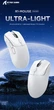 Мышь беспроводная ATTACK SHARK R1 Wireless Gaming Mouse R1-3311W на аккумуляторе белая - изображение 4