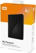 Портативный жесткий диск WD My Passport 4 TB (WDBPKJ0040BBK-WESN) - изображение 5