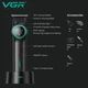 Триммер VGR V-977 4 насадки 2500 mAh 8000 RPM LED display Black (9105) - изображение 3