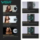 Фен VGR V-401 3 насадки 40 уровней обдува 40 режимов 11000 RPM Red (00000009070) - изображение 4