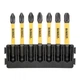 Кассета с битами DeWALT EXTREME FlexTorq PZ1 PZ2 PZ3 Pozidriv 7шт (DT70822) - изображение 2