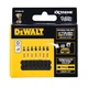 Касета з бітами DeWALT EXTREME FlexTorq SQ1 SQ2 SQ3 SQUARE 7шт (DT70824) - зображення 1