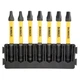 Касета з бітами DeWALT EXTREME FlexTorq SQ1 SQ2 SQ3 SQUARE 7шт (DT70824) - зображення 2
