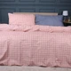 Пододеяльник MirSon евро 200x220 см 17-0731 Pink & Gray Plaid Бязь (2200010823639) - изображение 2