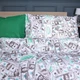 Простынь MirSon Бязь 17-0589 Dollars 150х220 (2200007047154) - изображение 4