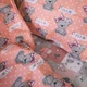 Простынь MirSon Бязь 20-0028 Little girl Teddy 200x220 см (2200010283655) - изображение 1