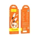 Кабель Type C - Lightning Hoco X82 Silicone charging data cable 1.0m white - зображення 2