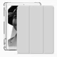 Чохол iPad Mini 6/7 TPU Transparent Pen Slot Smart Case light gray - изображение 1