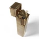 Запальничка бензинова Lighter R09A Gold в подарунковій упаковці - зображення 3