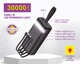 УМБ Y-Kryptone N-32 LED Light 30000 mAh CABLE in Black - изображение 2
