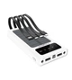УМБ повербанк Y-Kryptone S-01 SOLAR CHARGE LED Light 10000 mAh CABLE in White - изображение 1
