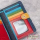 Женский кошелек Rainbow из натуральной кожи DR. BOND PR-210302-34616 синий - изображение 3
