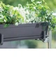 Балконный ящик для цветов Form-Plastic Venus прямоугольный 6,4 л 16 х 13 х 60 см, Цвет Антрацит - изображение 2