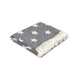 Плед Lotus Home - Star throw чорний 130x170 - зображення 1