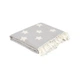 Плед Lotus Home - Star throw сірий 130x170 - зображення 1