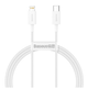 Кабель Baseus Superior Series Type-C to Lightning PD 20W 1m White (CATLYS-A02) - изображение 1