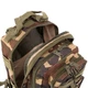Рюкзак тактичний штурмовий 15 л 40x22x17 см нейлон Oxford 900D Zelart камуфляж woodland ZK-5502 - зображення 8