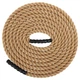 Канат для кроссфита 12 м d-3,8 см Сизаль Combat Battle Rope Zelart коричневый FI-0909-12 - изображение 8