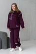 Спортивный костюм женский Olis-style Милена 52 Бордовый (ROZ6601061068) - изображение 1