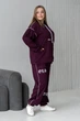Спортивный костюм женский Olis-style Милена 52 Бордовый (ROZ6601061068) - изображение 2