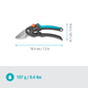 Секатор Gardena PremiumCut fresh wood 22 мм (12241-20.000.00) - изображение 3