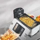 Фритюрниця електрична DSР KB-2079 масляна з сіткою 2000W 3 л (4-1540378162) - зображення 2