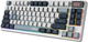 Клавіатура механічна MSI FORGE GK600 TKL W SKY UA 104key, механічний Linear, USB-A, Wireless, Bluetooth, EN/UKR/RU, RGB, білий 309666 - зображення 2