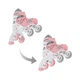 Ролики 2в1 Globber розмір 26-29 от 3 років до 20 кг, Pink - изображение 2