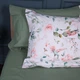 Простынь на резинке MirSon 70x190+10 см 00-9 Birds and Flowers поплин (2200009709548) - изображение 7