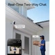 Комплект беспроводных камер Портативная камера видеонаблюдения Baseus Security N1 Plus Outdoor (2шт) 2K IP67 (S0TY002132) White - изображение 6